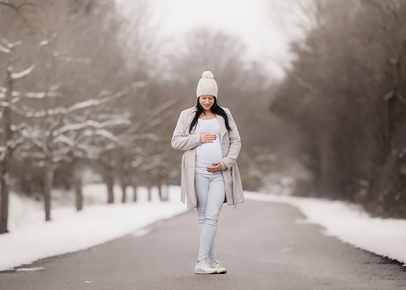 Babybauch Fotoshooting